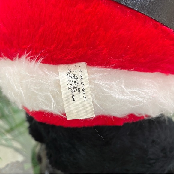 🎅Vintage🎅 Made In USA Rennoc 1982 Santakins Santa Claus Plush With Rubber Face - Picture 8 of 13